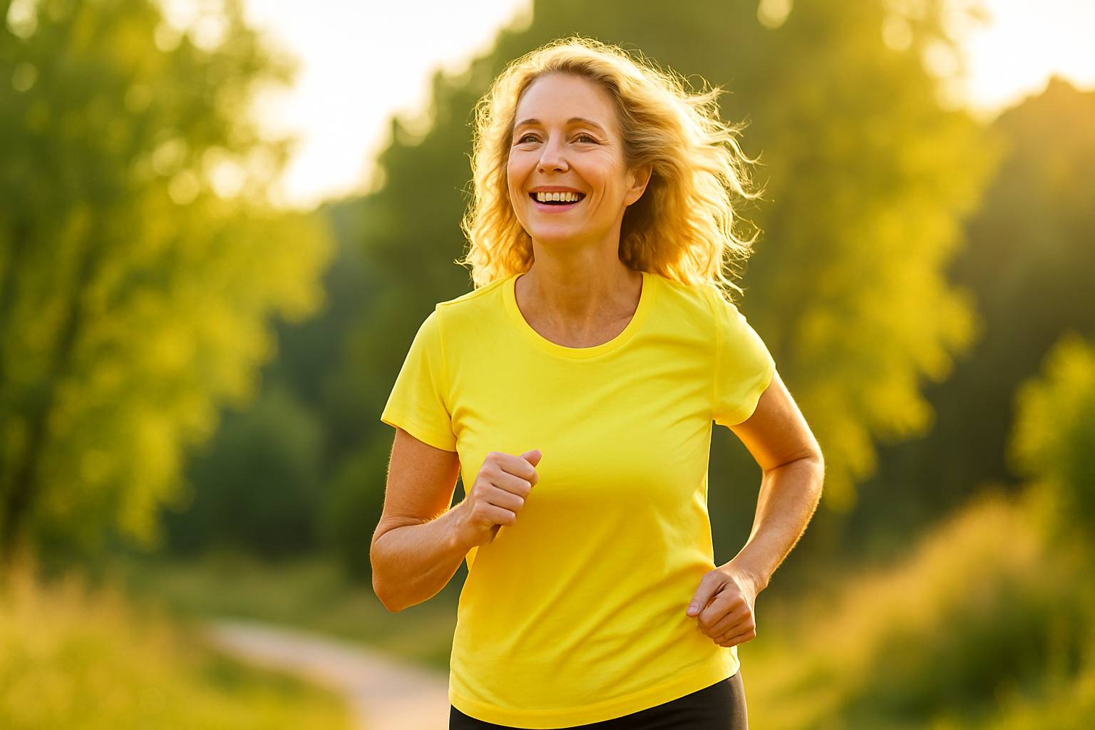 Frau beim Joggen