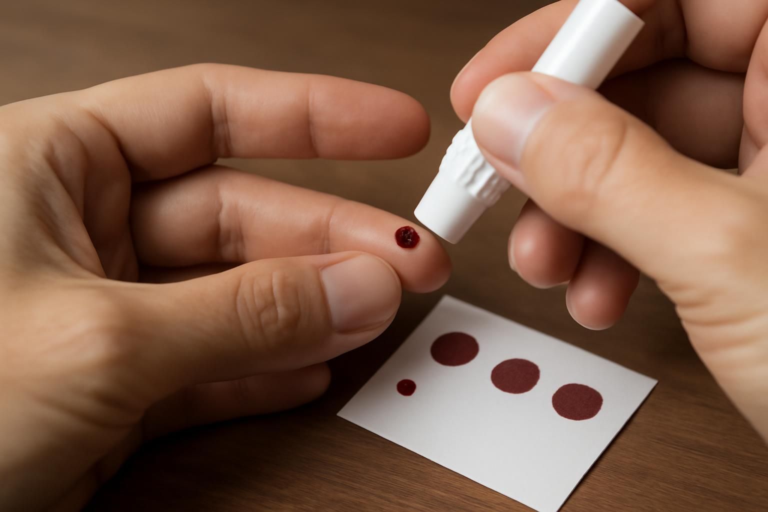 Trockenbluttest